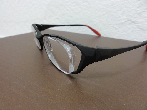 眼鏡市場 アイアスリート AI-407 レンズの厚さ フローティング